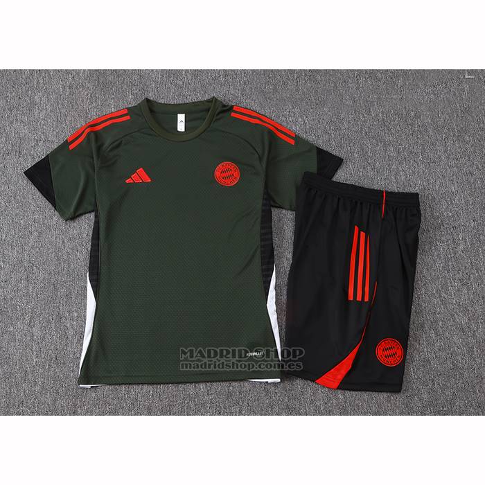 Chandal del Bayern Munich Manga Corta 2025-2026 Verde - Pantalon Corto